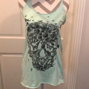 Woman’s turquoise Nollie Tank Top